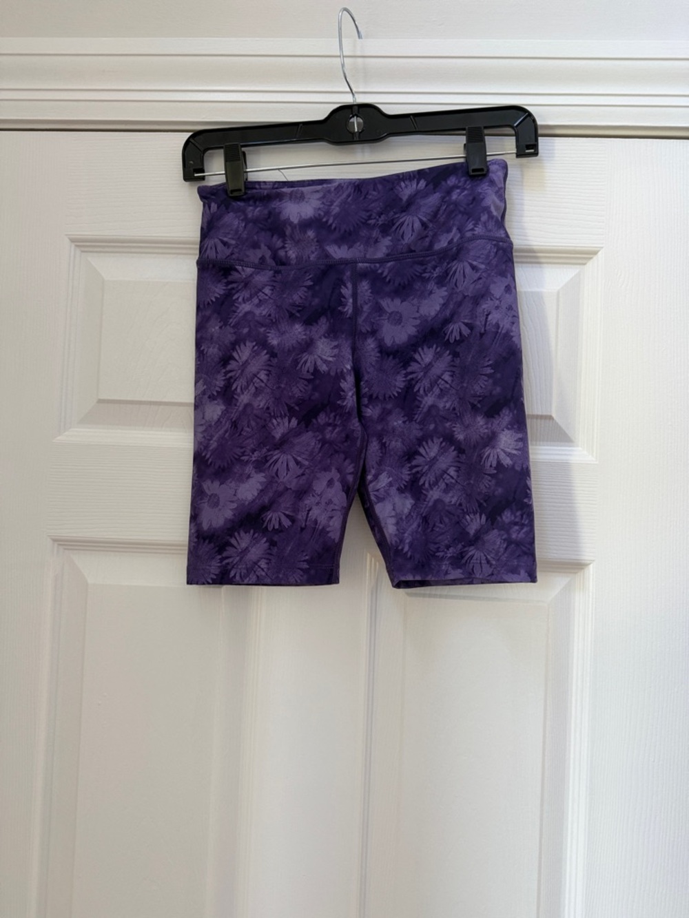 Mondetta Purple Floral Bike Shorts